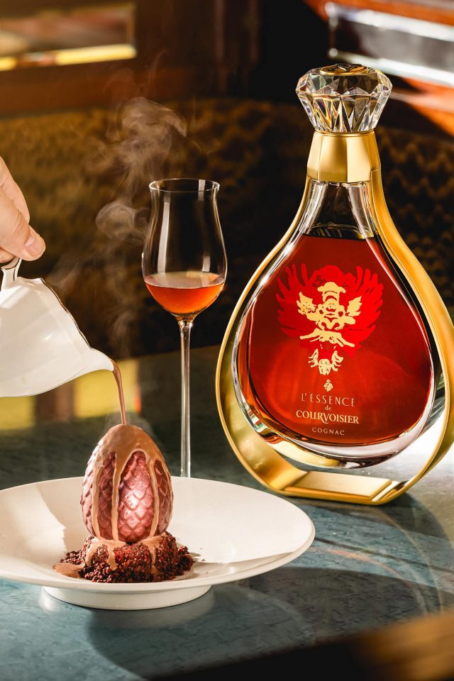 Restaurant Mayfair London Bringing an opulent crescendo to our Chinese New Year revelries is the resplendent Jewel of the Dragon dessert.