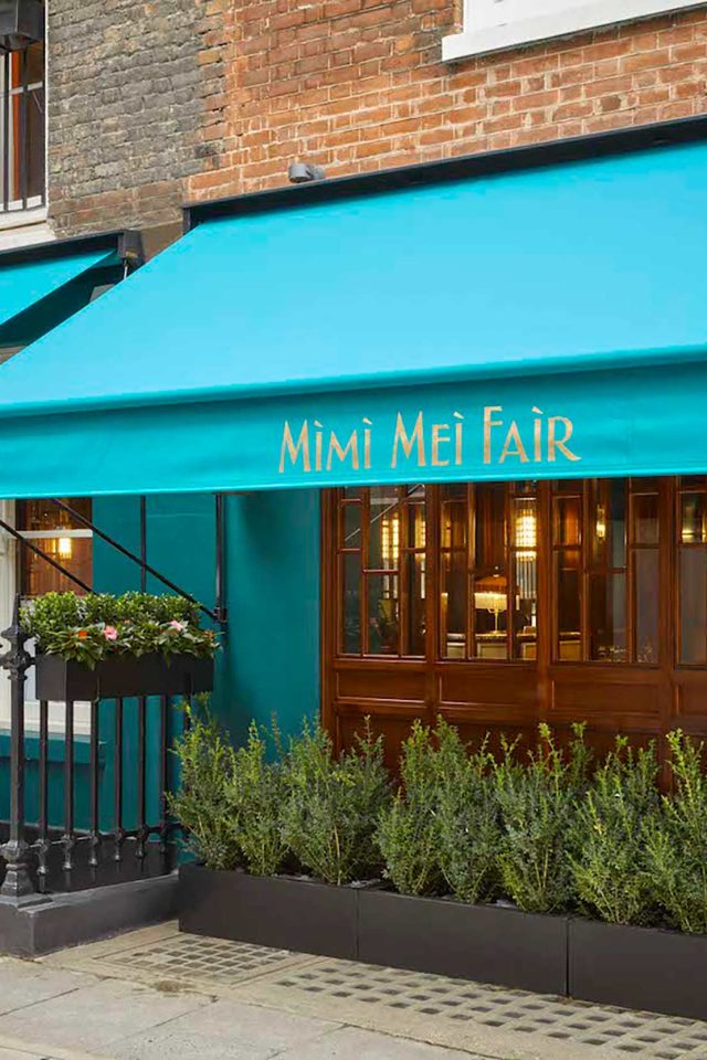Chinese Restaurant Mayfair MiMi Mei Fair Curzon Street Mayfair London