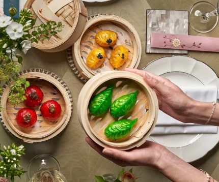 Restaurant Mayfair Baskets in Bloom Celebration Feast