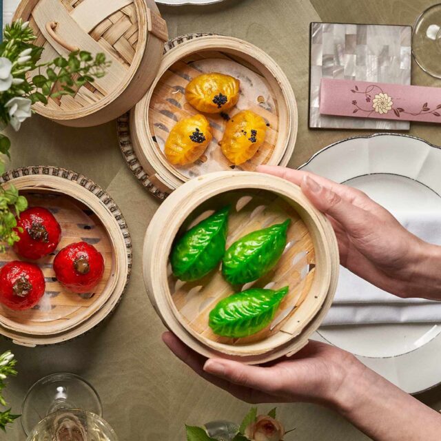 Restaurant Mayfair Baskets in Bloom Celebration Feast