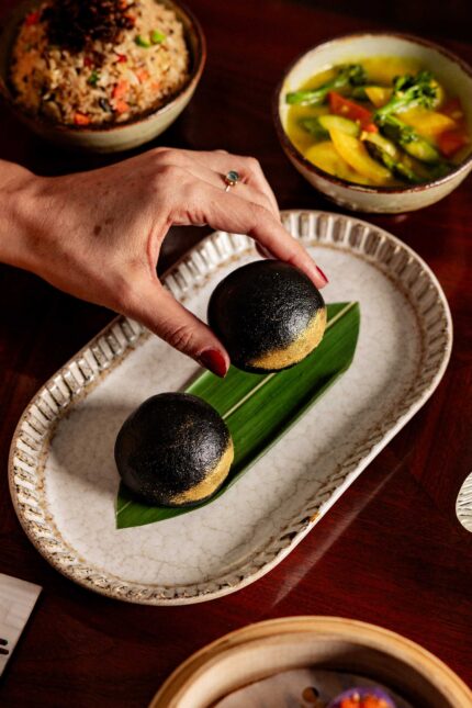 Restaurant Mayfair Baskets in Bloom Celebration Feast