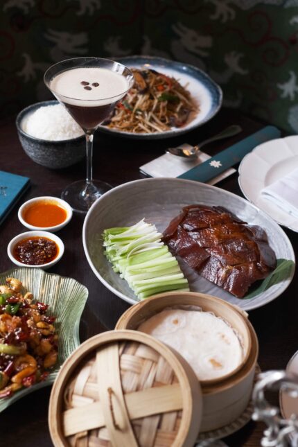 Asian Chinese restaurant Mayfair London festive tasting experience