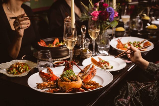Asian Chinese restaurant Mayfair London festive tasting experience