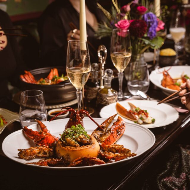 Asian Chinese restaurant Mayfair London festive tasting experience