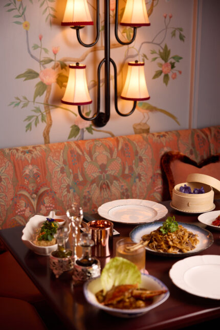 Asian Chinese restaurant Mayfair London festive tasting experience