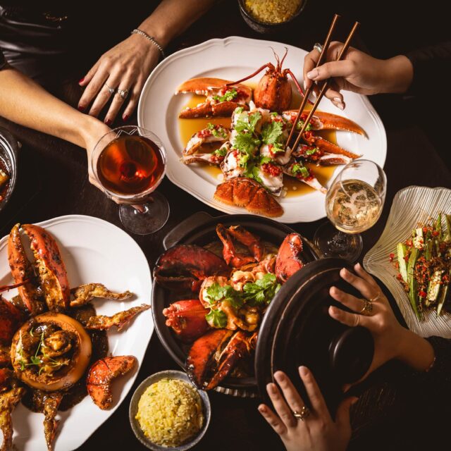 Asian restaurant Mayfair London christmas-menus