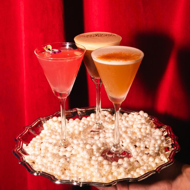 Asian Chinese restaurant Mayfair London mini cocktails festive flavour