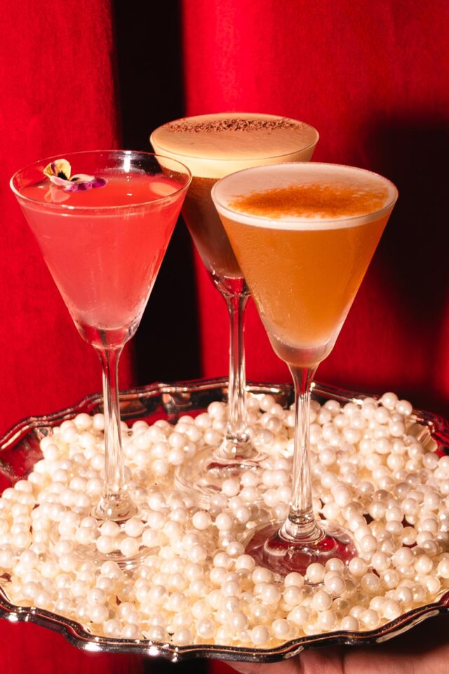 Asian Chinese Restaurant in London's Mayfair, MiMi’s mini cocktails festive, fun, and full of flavour, these petite cocktails.