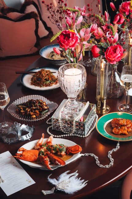 Chinese restaurant Downtown Dubai empress mimis new years celebration