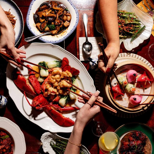 Asian restaurant fine dining Downtown Dubai chinese new year