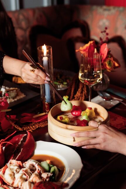 Asian restaurant fine dining Downtown Dubai chinese new year