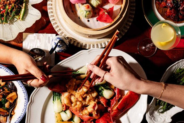 Asian restaurant fine dining Downtown Dubai chinese new year