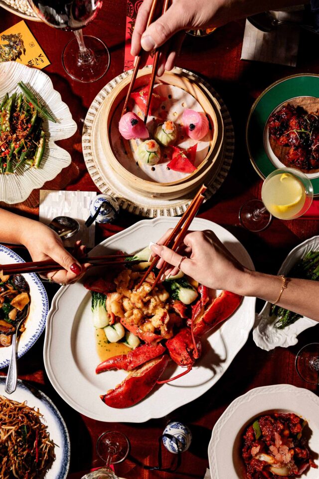 Asian restaurant fine dining Downtown Dubai chinese new year