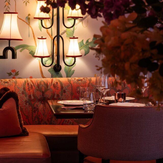 Chinese Asian restaurant Mayfair Berkeley Square Valentine's Day celebration