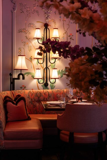 Chinese Asian restaurant Mayfair Berkeley Square Valentine's Day celebration