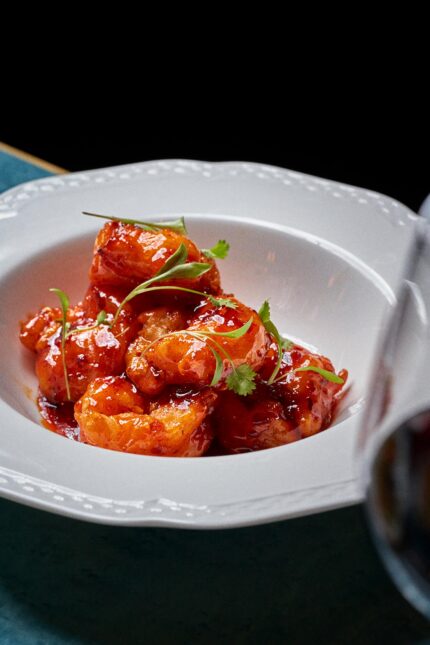 Chinese Asian restaurant Mayfair Berkeley Square Valentine's Day celebration