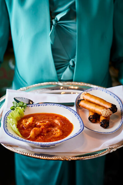 Chinese Asian restaurant Mayfair Berkeley Square Valentine's Day celebration