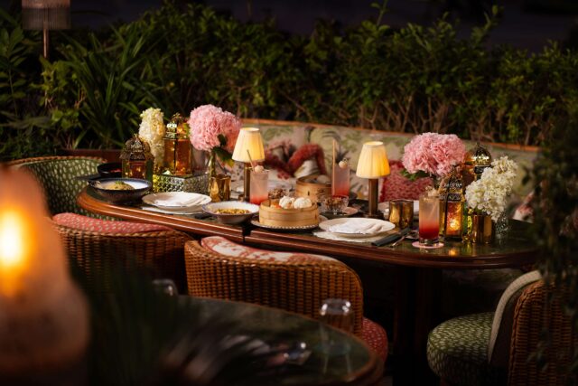 Fine dining Asian restaurant Downtown Dubai ramadan, we invite you to celebrate Iftar in the refined elegance of our Garden Terrace.