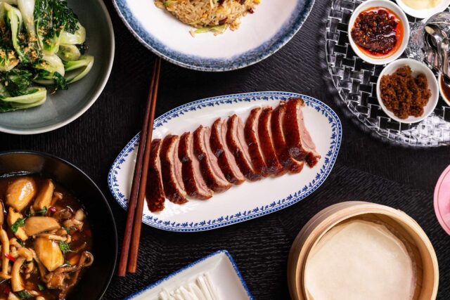 Asian restaurant Berkeley square near Piccadilly West End London